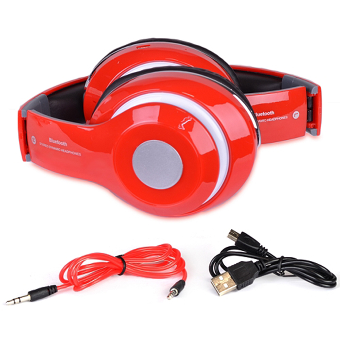 Supreme True Wireless Stereo headset レッド ZTECH Over the Ear